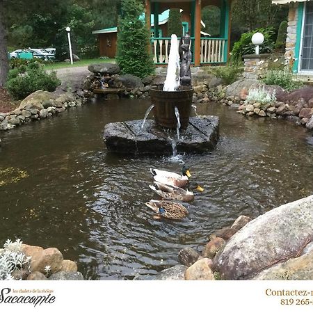 Chalets De La Riviere Sacacomie Villa Saint-Alexis-des-Monts Eksteriør billede