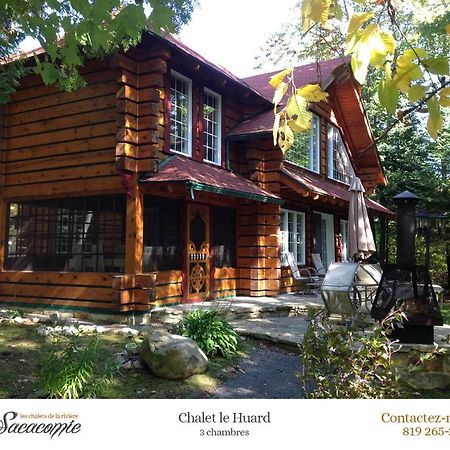 Chalets De La Riviere Sacacomie Villa Saint-Alexis-des-Monts Eksteriør billede