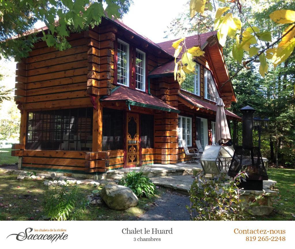 Chalets De La Riviere Sacacomie Villa Saint-Alexis-des-Monts Eksteriør billede