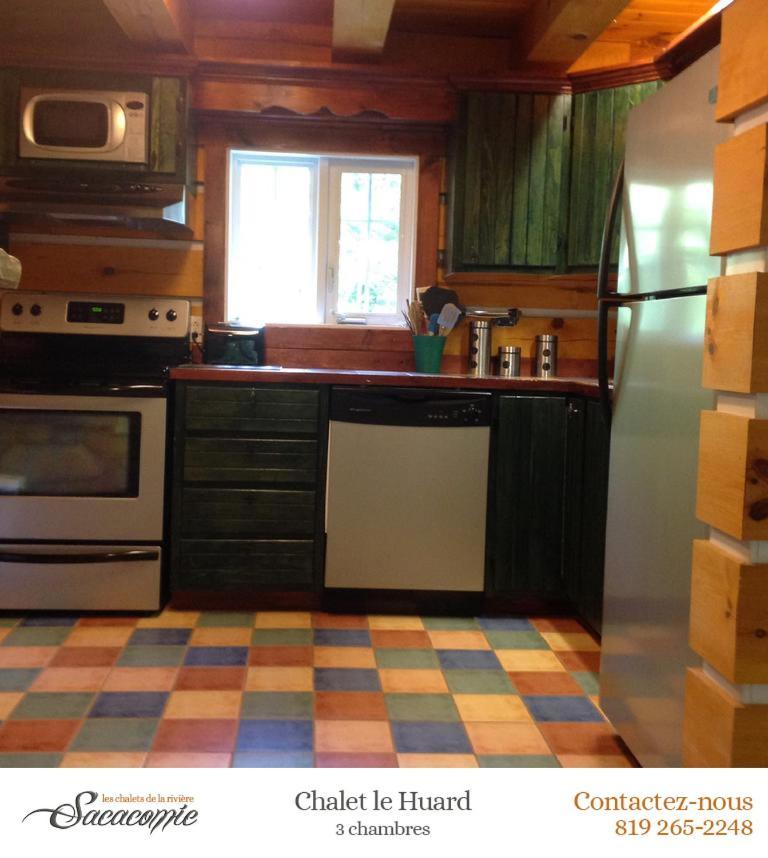Chalets De La Riviere Sacacomie Villa Saint-Alexis-des-Monts Eksteriør billede
