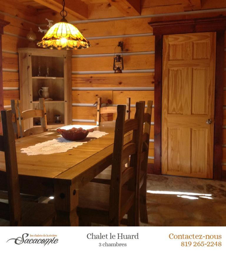 Chalets De La Riviere Sacacomie Villa Saint-Alexis-des-Monts Eksteriør billede