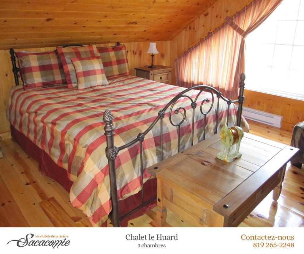 Chalets De La Riviere Sacacomie Villa Saint-Alexis-des-Monts Eksteriør billede