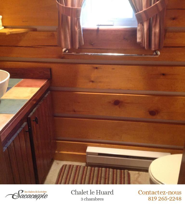 Chalets De La Riviere Sacacomie Villa Saint-Alexis-des-Monts Eksteriør billede