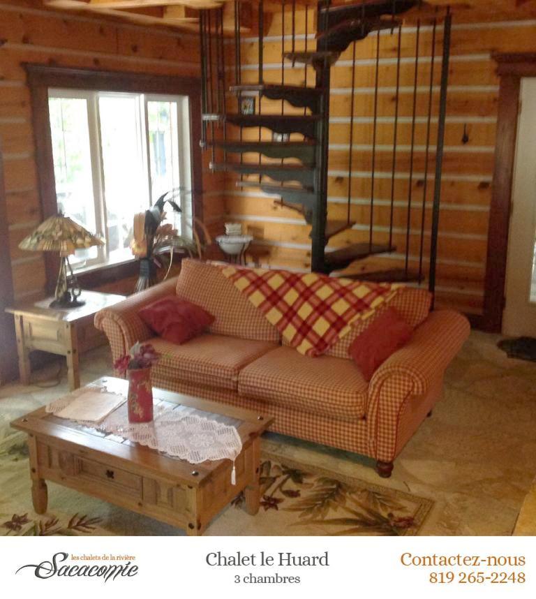 Chalets De La Riviere Sacacomie Villa Saint-Alexis-des-Monts Eksteriør billede
