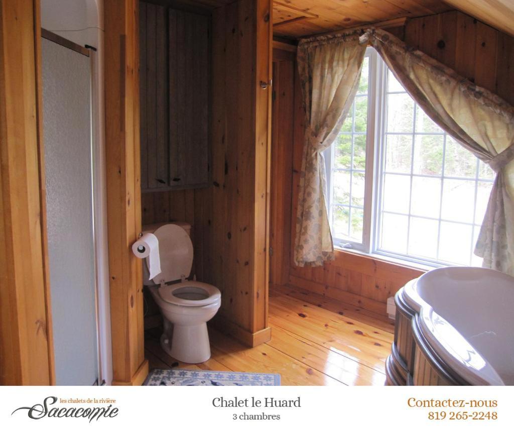 Chalets De La Riviere Sacacomie Villa Saint-Alexis-des-Monts Eksteriør billede