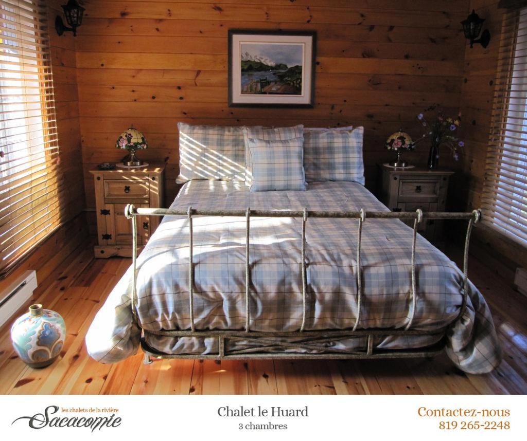 Chalets De La Riviere Sacacomie Villa Saint-Alexis-des-Monts Eksteriør billede