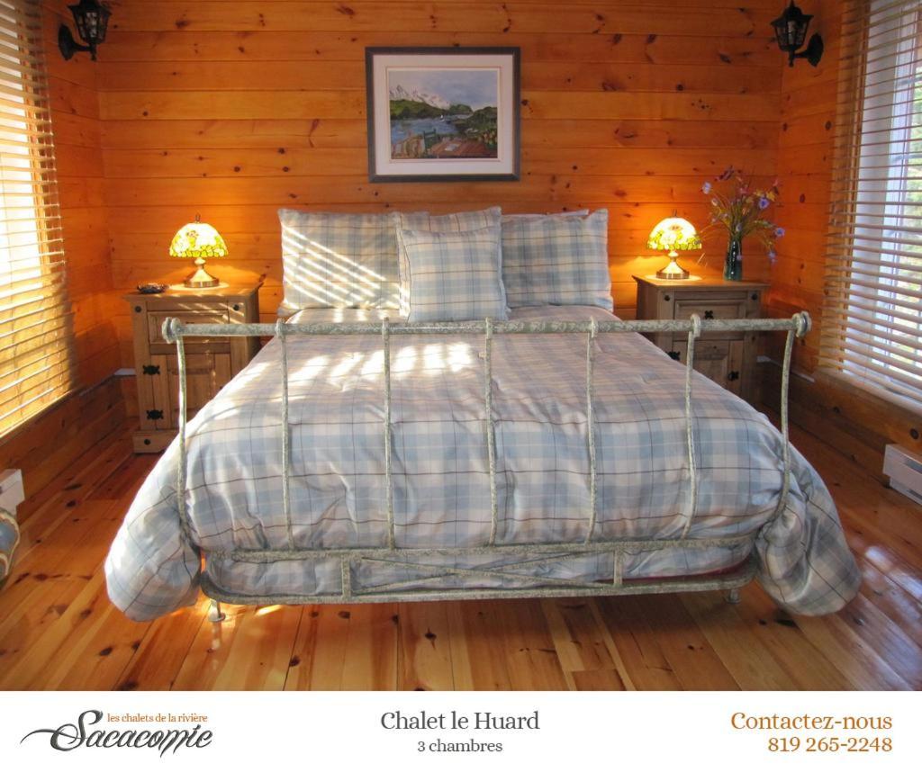 Chalets De La Riviere Sacacomie Villa Saint-Alexis-des-Monts Eksteriør billede
