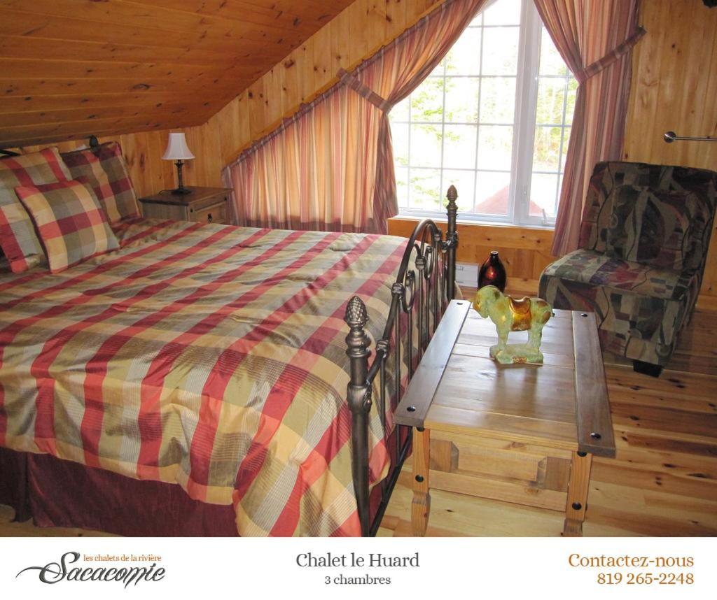 Chalets De La Riviere Sacacomie Villa Saint-Alexis-des-Monts Eksteriør billede