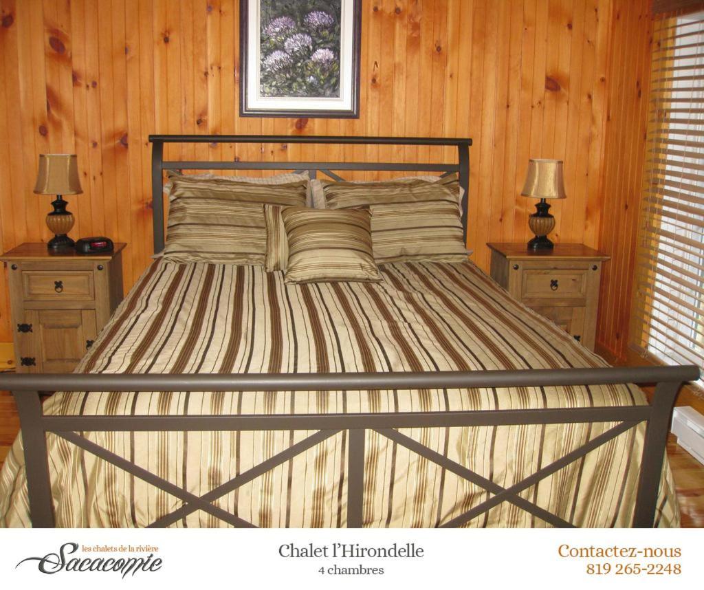 Chalets De La Riviere Sacacomie Villa Saint-Alexis-des-Monts Eksteriør billede