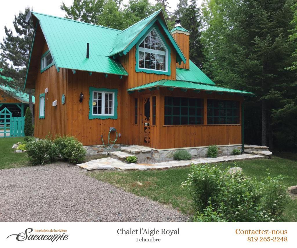 Chalets De La Riviere Sacacomie Villa Saint-Alexis-des-Monts Eksteriør billede