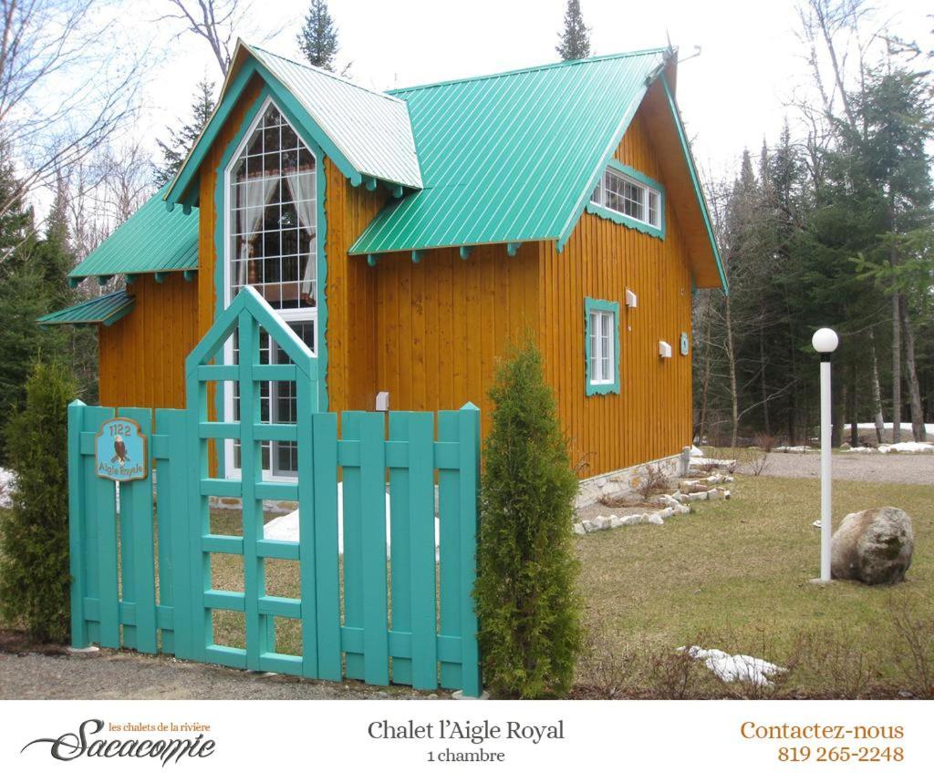Chalets De La Riviere Sacacomie Villa Saint-Alexis-des-Monts Eksteriør billede