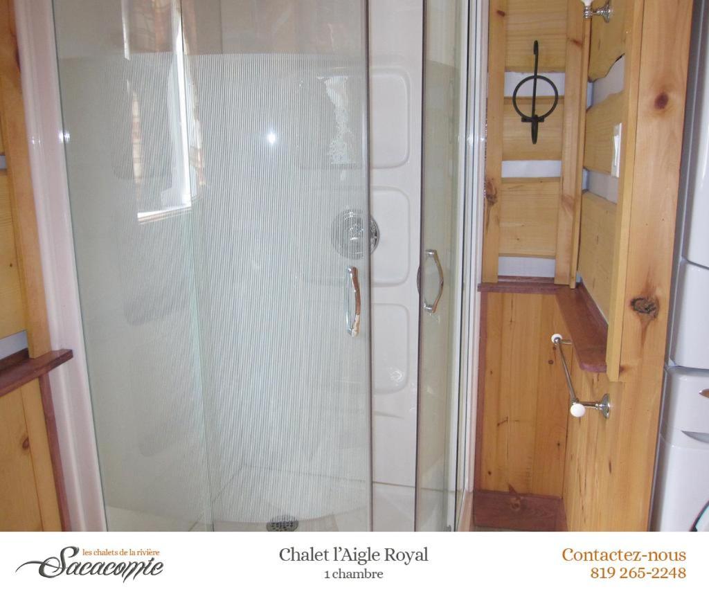 Chalets De La Riviere Sacacomie Villa Saint-Alexis-des-Monts Eksteriør billede